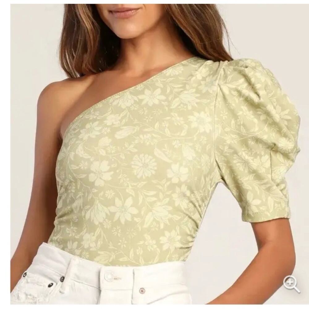Free People X Revolve Somethin Bout You Bodysuit Cactus Combo Small